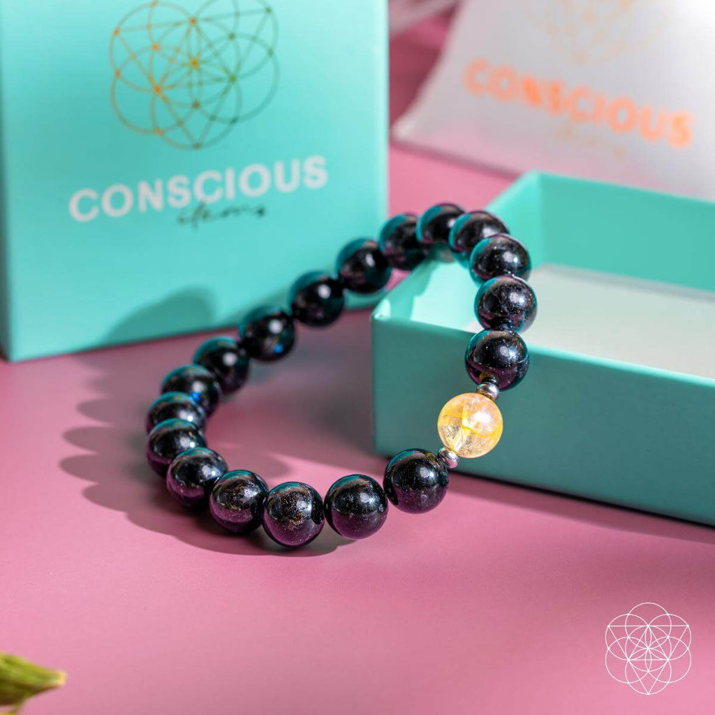 The Arfvedsonite Deep Healing Bracelet